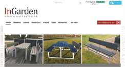 Desktop Screenshot of ingarden.dk